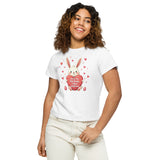 You're the Only Bunny I Need – Women’s High-Waisted T-Shirt - White - T-Shirts