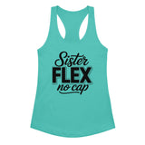 Soul Sisters Forever – Racerback Tank Top Gift - Tahiti Blue - Tank Tops