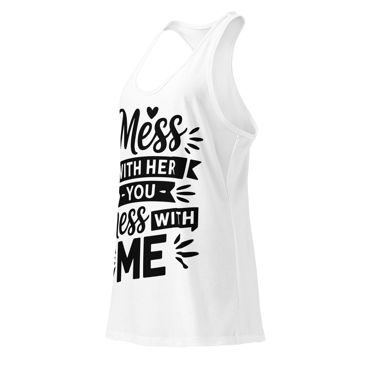 Racerback Tank Top Gift – Sisters Forever Vibes - - Tank Tops