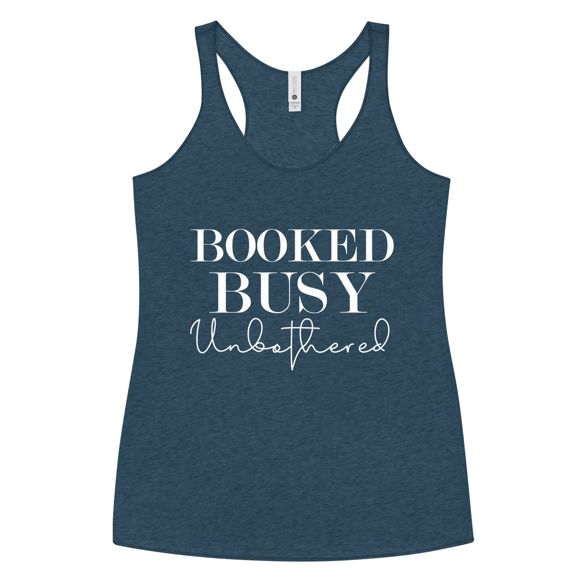 Unbothered Lifestyle Tank - - Print Material