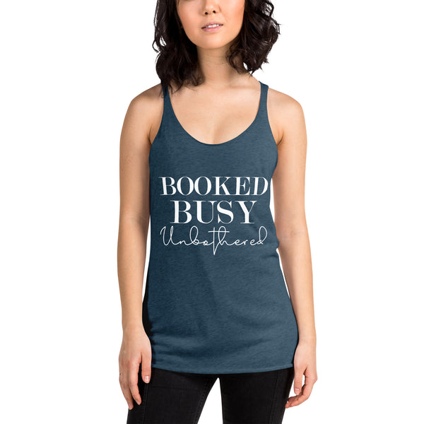 Unbothered Lifestyle Tank - - Print Material