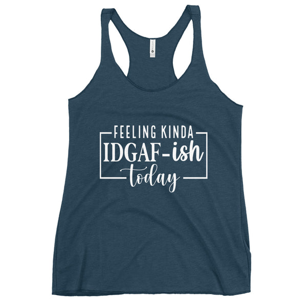 Bold and Unbothered - Embrace the IDGAF-ish Mood - - Tank Tops