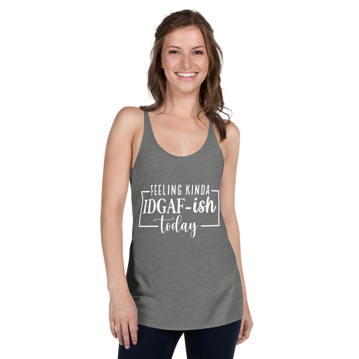 Bold and Unbothered - Embrace the IDGAF-ish Mood - - Tank Tops