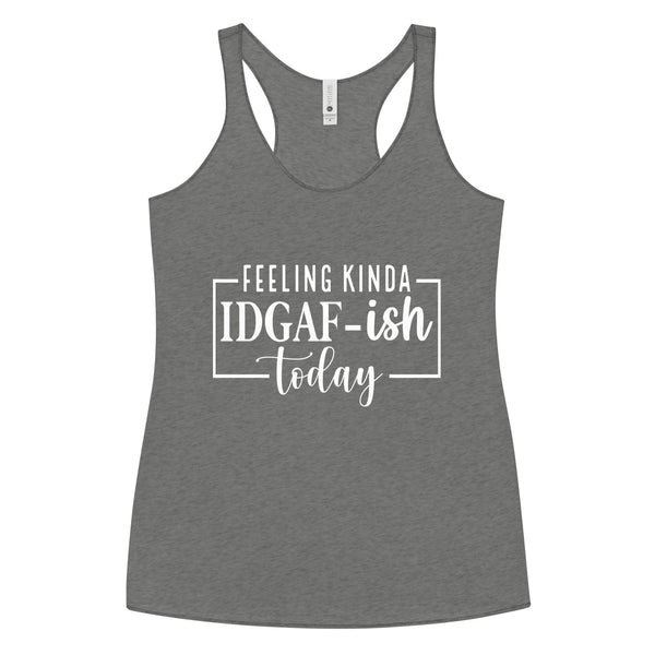 Bold and Unbothered - Embrace the IDGAF-ish Mood - - Tank Tops