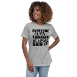 Speak Your Mind - Wear Your Thoughts Boldly - - T-Shirt