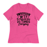 Daily Dose of WTF - Humorous Quote Tee - - T-shirts