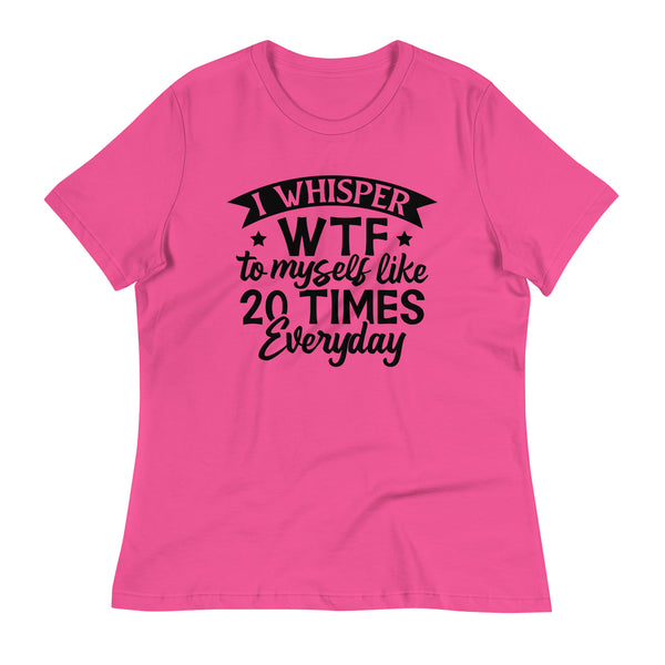 Daily Dose of WTF - Humorous Quote Tee - - T-shirts