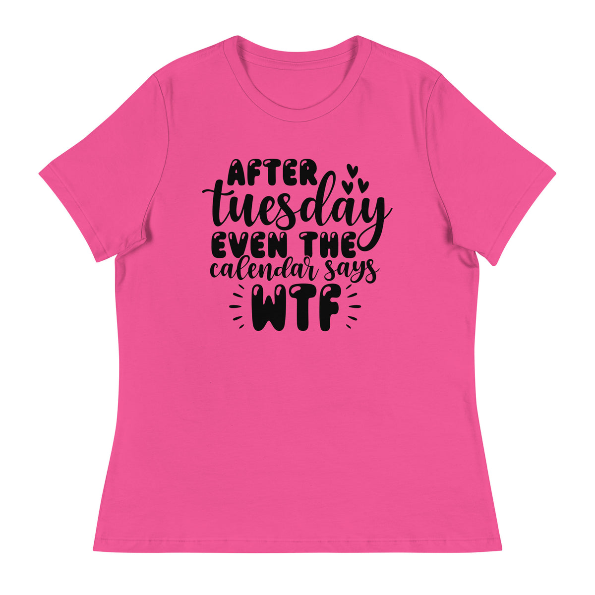 Turn Heads with Our Calendar Tee - - T-Shirt