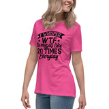 Daily Dose of WTF - Humorous Quote Tee - - T-shirts