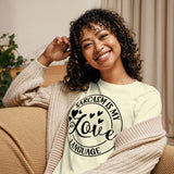 Sarcastic Soul - Love Language Shirt - Citron - T-Shirt