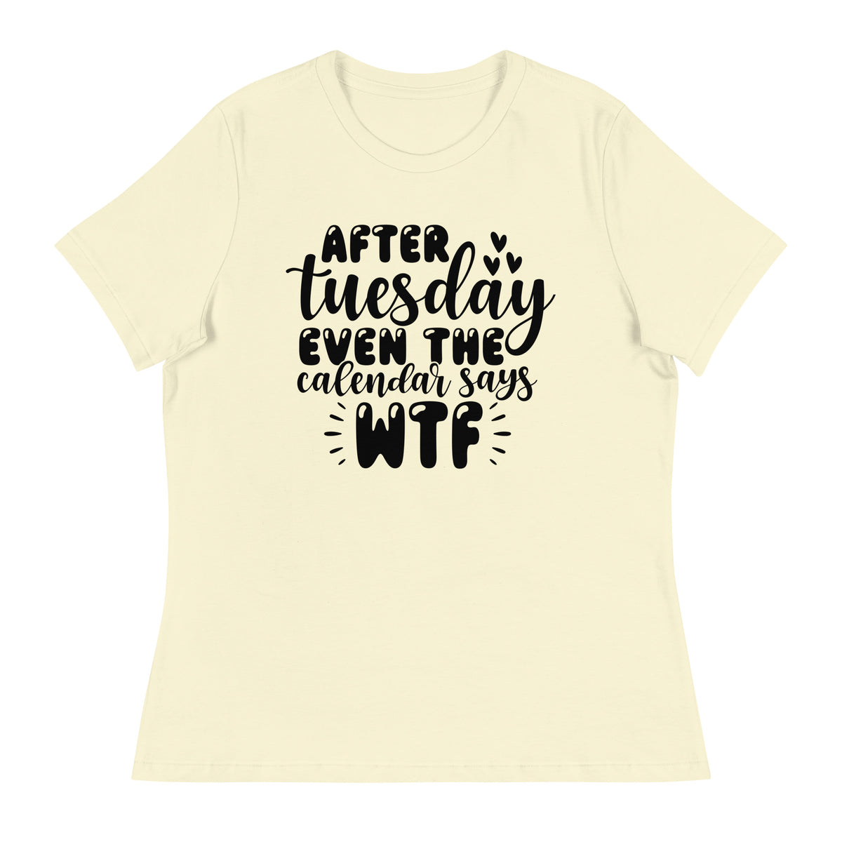 Turn Heads with Our Calendar Tee - - T-Shirt