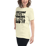 Speak Your Mind - Wear Your Thoughts Boldly - - T-Shirt