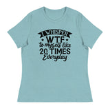 Daily Dose of WTF - Humorous Quote Tee - - T-shirts