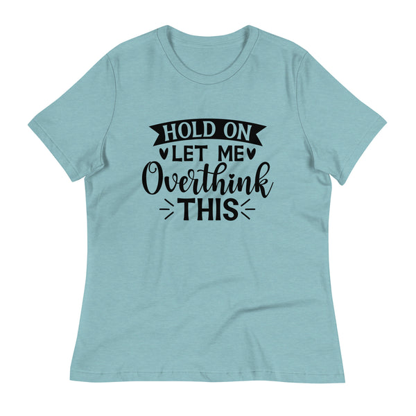 The Art of Overthinking - Wear Your Mind on Your Sleeve - - T-Shirt