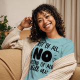 Defiant Declarations - Speak Your Mind in Style - Heather Blue Lagoon - T-shirts