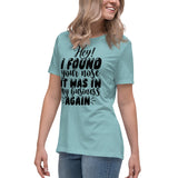 Lost and Found - Unraveling Mysteries in Cotton - - T-Shirt