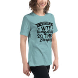 Daily Dose of WTF - Humorous Quote Tee - - T-shirts