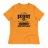 Confidence Manifest - If I Was Skinny Tee - - T-shirts