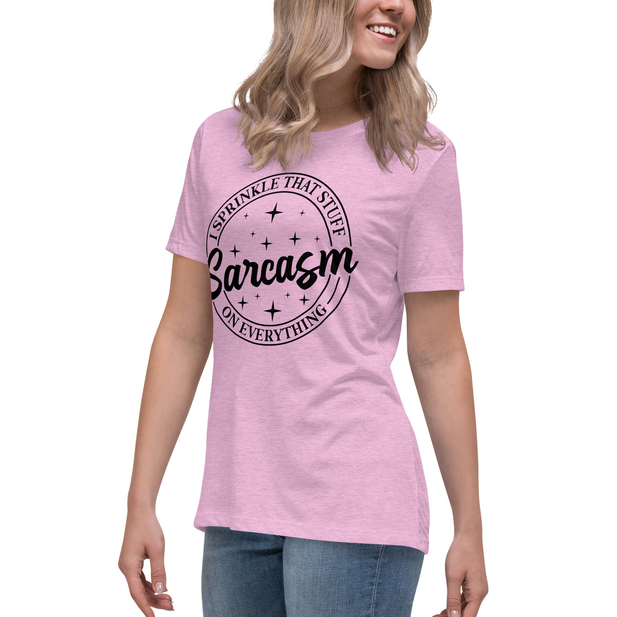 Sarcasm Sprinkler - Bold Quote Tee - - T-Shirt