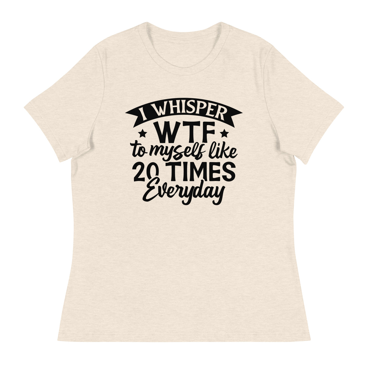 Daily Dose of WTF - Humorous Quote Tee - - T-shirts