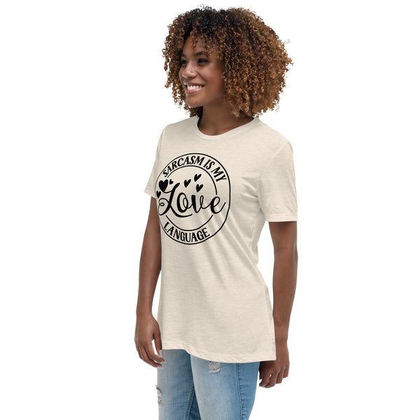 Sarcastic Soul - Love Language Shirt - - T-Shirt