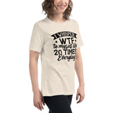 Daily Dose of WTF - Humorous Quote Tee - - T-shirts