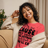 Rude Reminders - Wear Your Attitude with Pride - Heather Red - T-Shirt