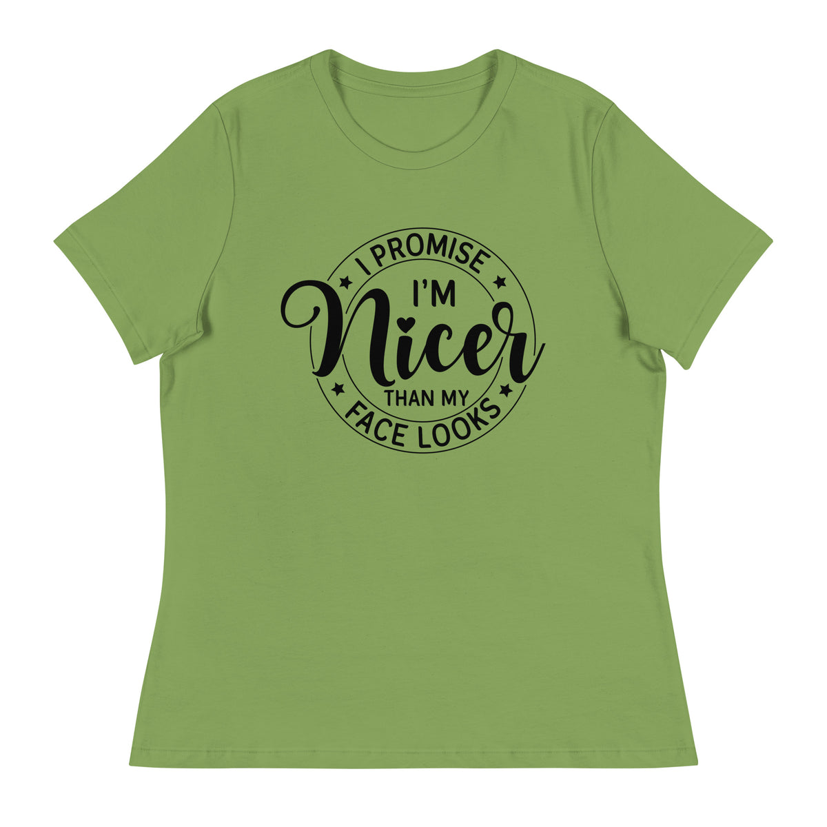 Nice Inside Out - Heavyweight Cotton Tee - - T-Shirt