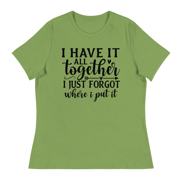 Lost and Found - Embracing Life's Little Mysteries - - T-Shirt