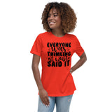 Speak Your Mind - Wear Your Thoughts Boldly - - T-Shirt