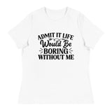 Unforgettable Impact - 'Life Without Me' Shirt - - T-Shirt