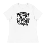 Daily Dose of WTF - Humorous Quote Tee - - T-shirts