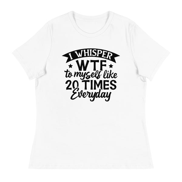 Daily Dose of WTF - Humorous Quote Tee - - T-shirts