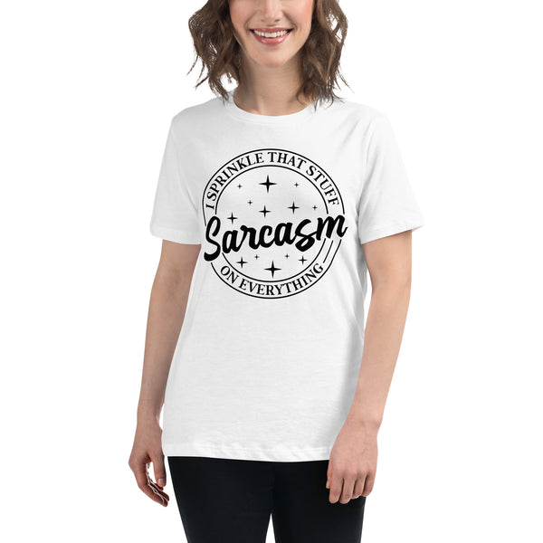 Sarcasm Sprinkler - Bold Quote Tee - - T-Shirt