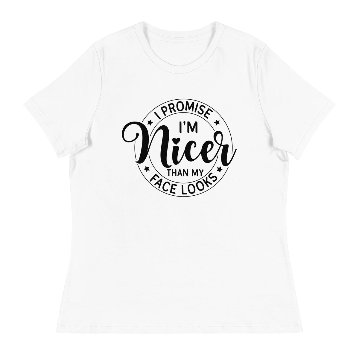 Nice Inside Out - Heavyweight Cotton Tee - - T-Shirt