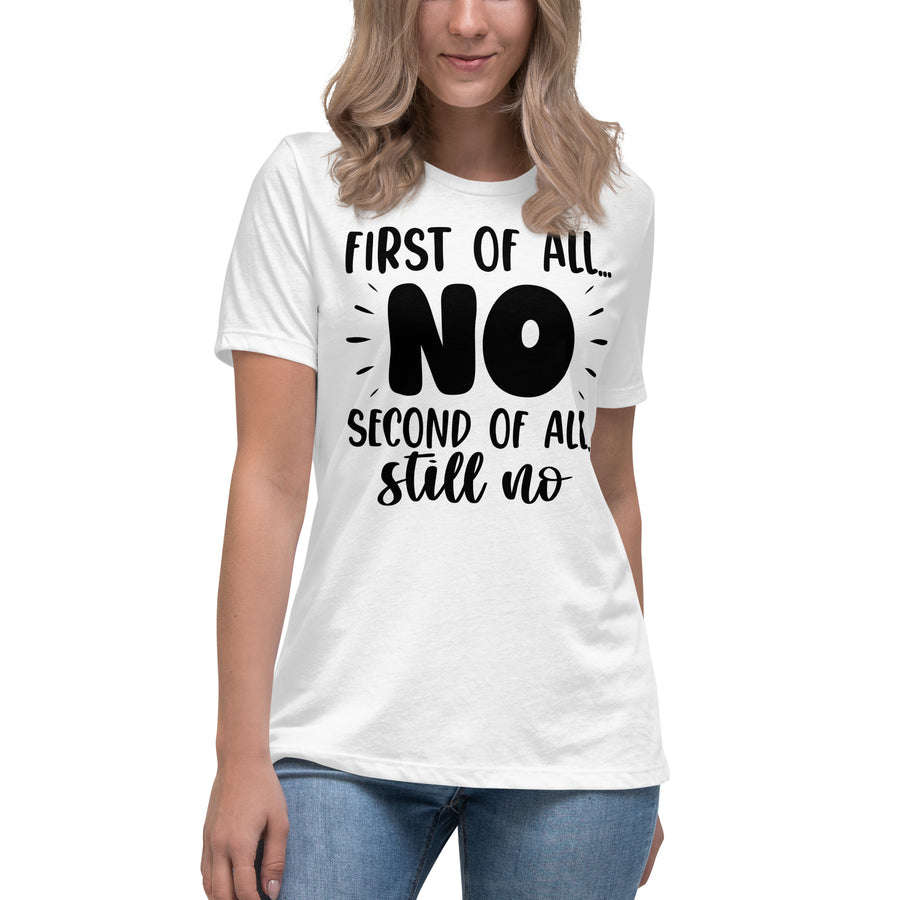 Defiant Declarations - Women's Relaxed T-Shirt - - T-shirts