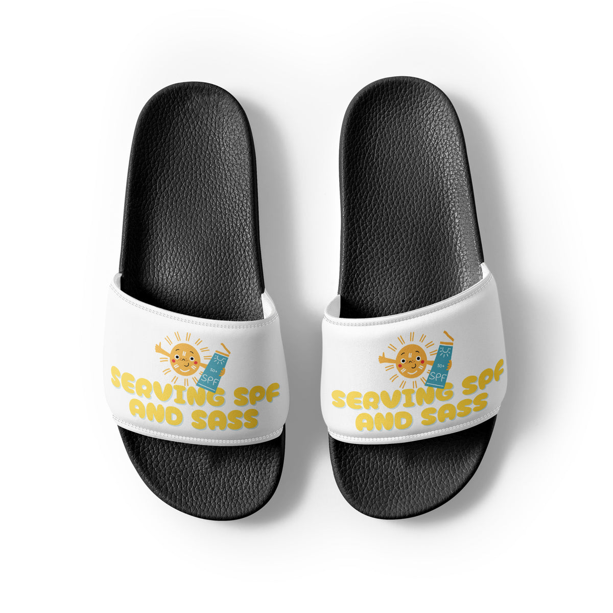 Sunshine Women's Slides – BFF Gift for Summer Fun - - Slides