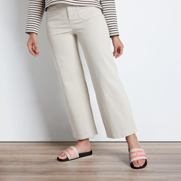 Gift for Her: “Pink Skies” Women’s Slides - - Slides