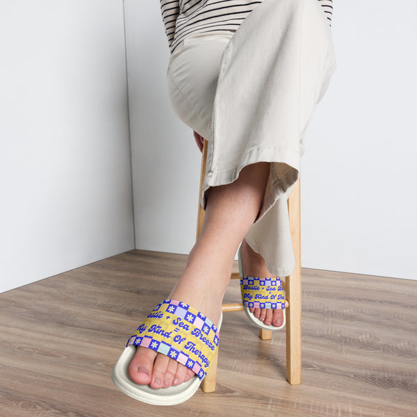 Gift for Her – “Sea Breeze Therapy” Women’s Slides - - Slides