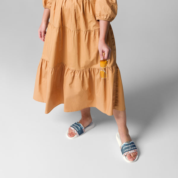 Gift for Her – “Butterflies & Blooms” Women’s Slides - - Slides