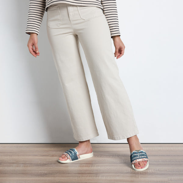 Gift for Her – “Butterflies & Blooms” Women’s Slides - - Slides