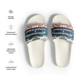Gift for Her – “Butterflies & Blooms” Women’s Slides - - Slides