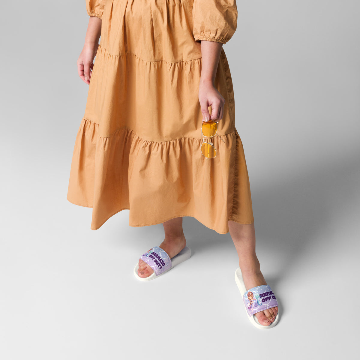 Gift for Her – “Mermaid Off Duty” Women’s Slides - - Slides