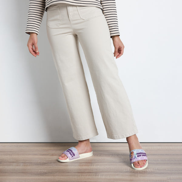 Gift for Her – “Mermaid Off Duty” Women’s Slides - - Slides