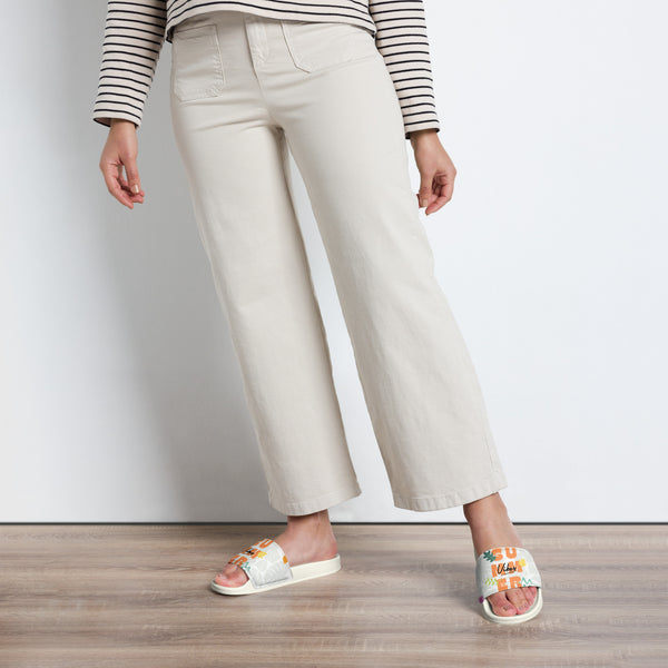 Gift for Her – “Sunshine Steps” Women’s Slides - - Slides