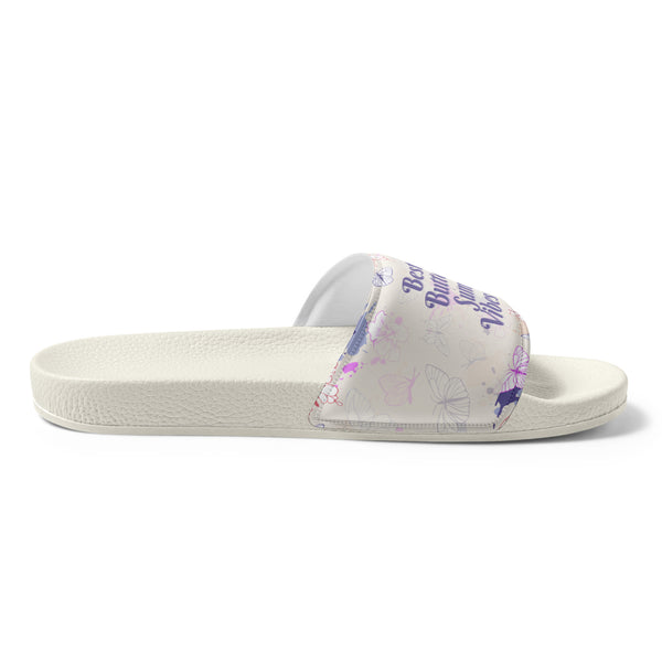 Gift for Her – “Besties & Butterflies” Women’s Slides - - Slides
