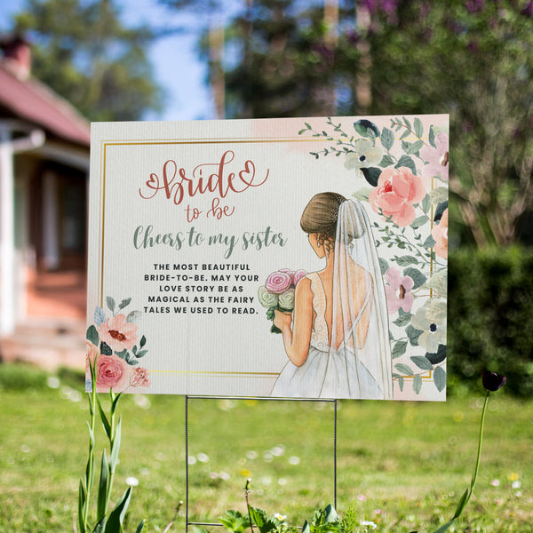 Sunshine Greetings - Embrace the Summer Vibes - Double-sided - Yard Sign