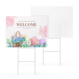 Spring Splendour - An Easter Welcome - One-sided - Yard Sign