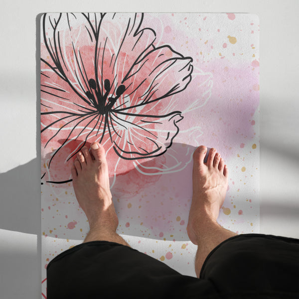 Whimsical Blooms - A Yoga Mat for Dreamers - -