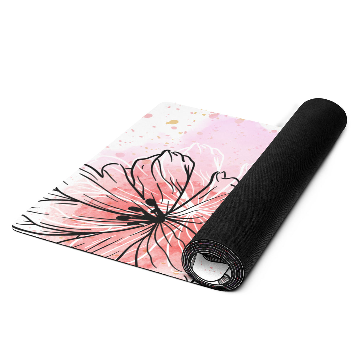 Whimsical Blooms - A Yoga Mat for Dreamers - -